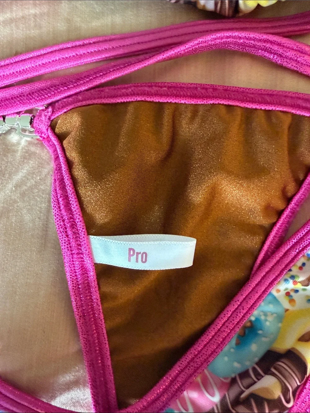 Angel Competition Bikinis playful donut